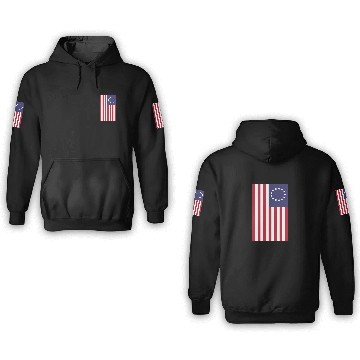 Discover Independence day 1776 3D Hoodies