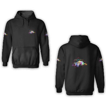 Discover Platypus polygon 3D Hoodies