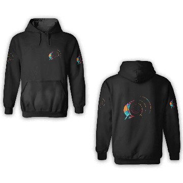 Discover Drum n Bass 3D Hoodies