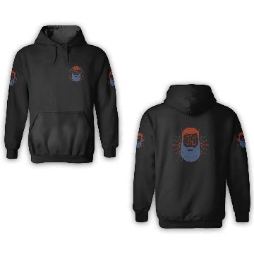 Discover Fear The Beard 3D Hoodies