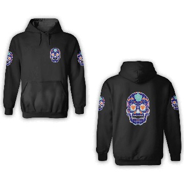 Discover Sugar Skull - Diamonds Skull 3D Hoodies