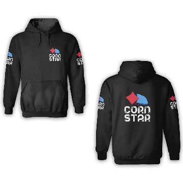 Discover Corn Star 3D Hoodies Cornhole Tournament Bean Bag