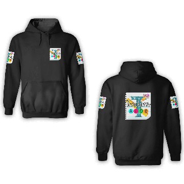 Discover Teacher's Aide 3D Hoodies Teacher Assistant Gift