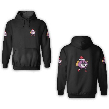 Discover Santa Onion 3D Hoodies