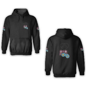 Discover Gamer Soulmate 3D Hoodies