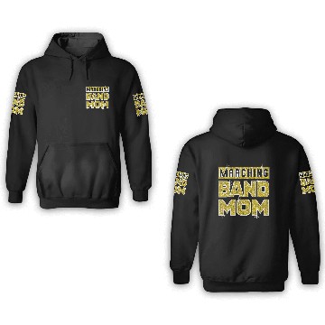 Discover MARCHING BAND MOM 3D Hoodies