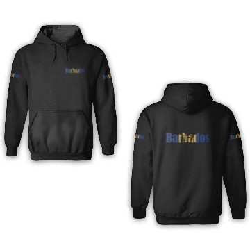 Discover Barbados 3D Hoodies