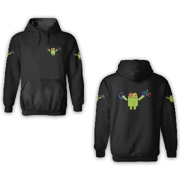 Discover Google Android 3D Hoodies