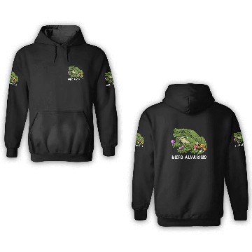 Discover Bufo Alvarius Toad 3D Hoodies