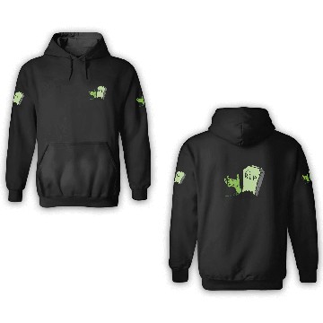 Discover Zombie RIP 3D Hoodies