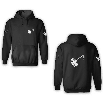 Discover Hammer Thor myth fable god greek gift 3D Hoodies