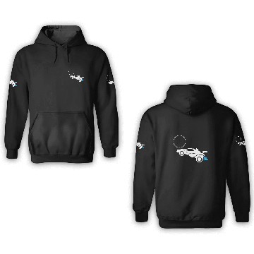 Discover Octane Rocket Soccer League Gamer Rocketeer 3D Hoodies
