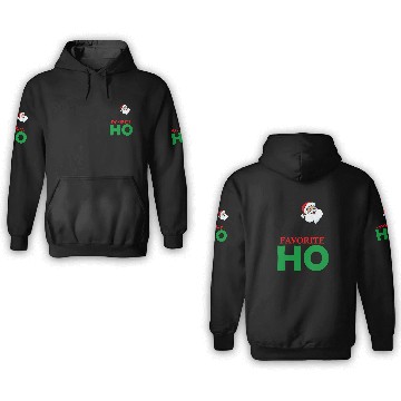 Discover Santas Favorite Ho Ho Ho funny Christmas gift for 3D Hoodies