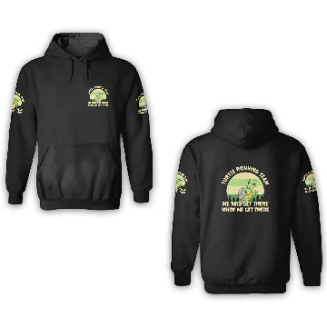 Discover Turtle Running Team 3D Hoodies