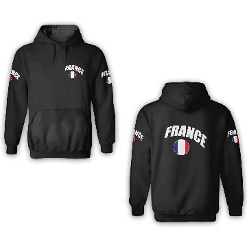 Discover France 3D Hoodies