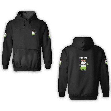Discover Aloha Hawaii Hawaiian luau Panda Dance hula 3D Hoodies