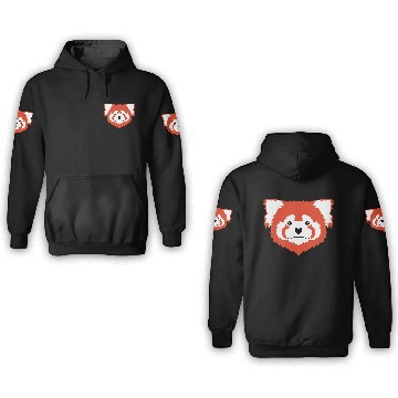 Discover Red Panda Love 3D Hoodies