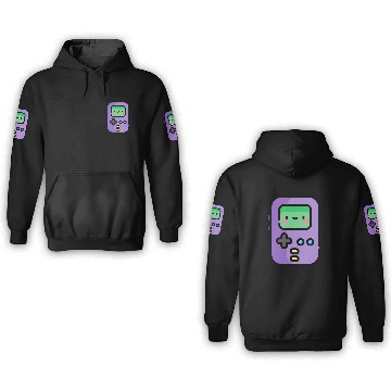 Discover Kawaii Game Boy 3D Hoodies