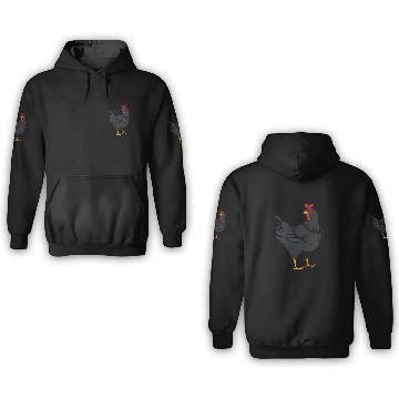 Discover Guess What Chicken Butt 3D Hoodies