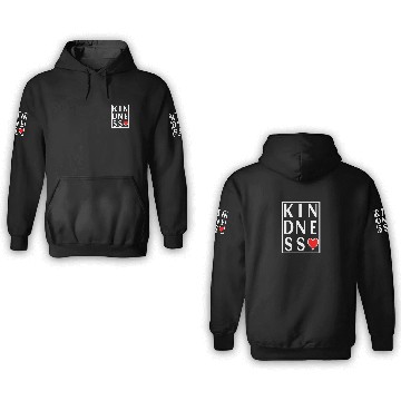 Discover Kindness 3D Hoodies