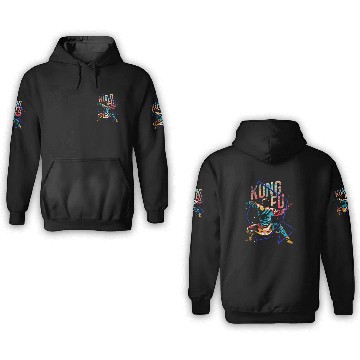 Discover Kung Fu 3D Hoodies
