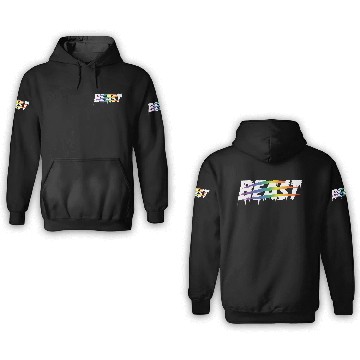 Discover Matching Lesbian Couple Beauty & Beast Part1 3D Hoodies