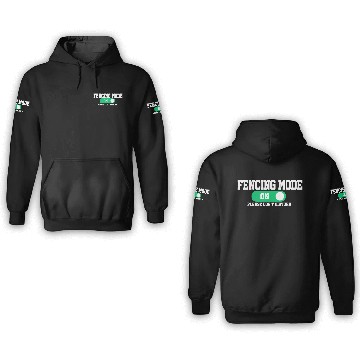 Discover Fencing mode on Please do not disturb 3D Hoodies