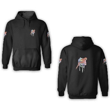 Discover Costa Rica Macaw 3D Hoodies