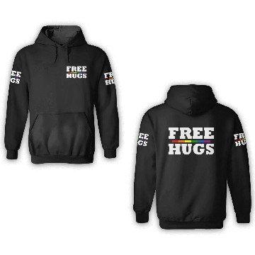 Discover Free Hugs 3D Hoodies
