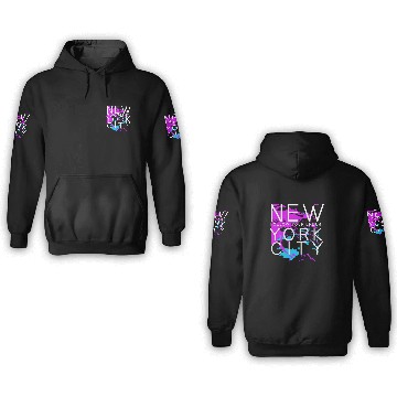 Discover new york city 3D Hoodies