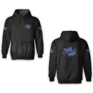 Discover Miami Beach Blue Sunrise 3D Hoodies