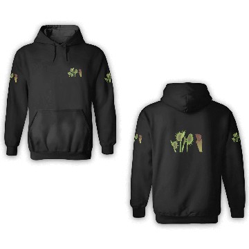 Discover Venus flytrap Carnivorous plant 3D Hoodies