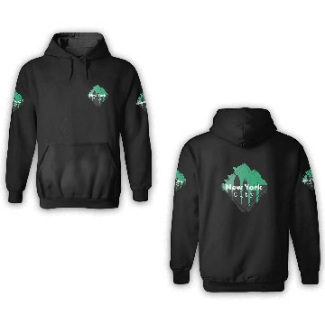 Discover New York City 3D Hoodies