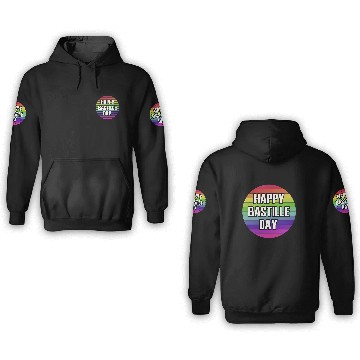 Discover Bastille Day 3D Hoodies