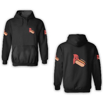 Discover Just a hot dog 3D Hoodies