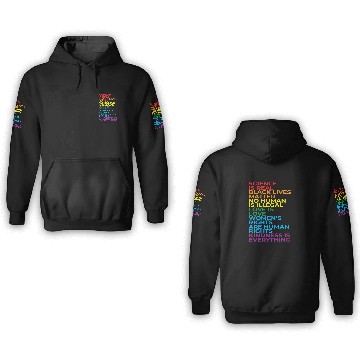 Discover Science is Real 3D Hoodies