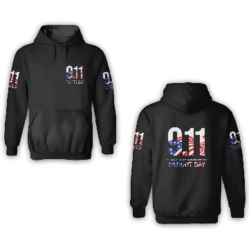 Discover 9.11 Patriot Day 3D Hoodies