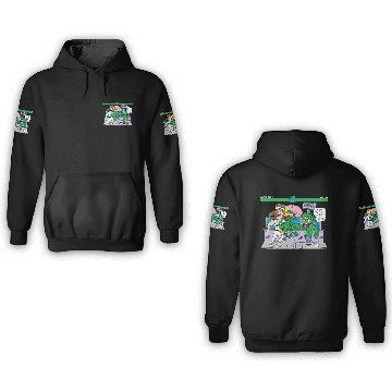 Discover pla doug vs cactus 3D Hoodies
