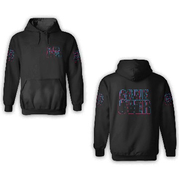 Discover 3D Effect Game Over Funny Graffiti Drop Design Coo 3D Hoodies
