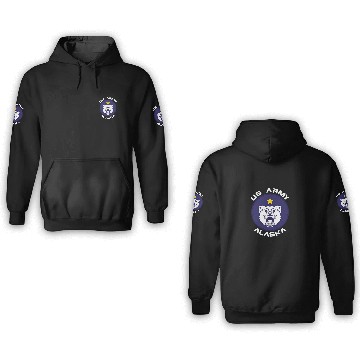 Discover US Army Alaska Polar Bear Patch 3D Hoodies
