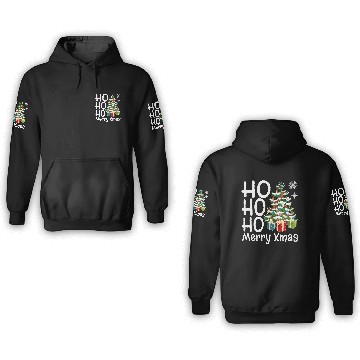 Discover HO HO HO merry xmas 3D Hoodies