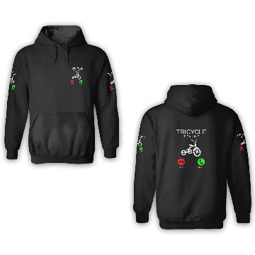 Discover Tricycle is calling cool tricycle 3D Hoodies