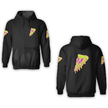 Discover 90s GHOST FACE PIZZA 3D Hoodies