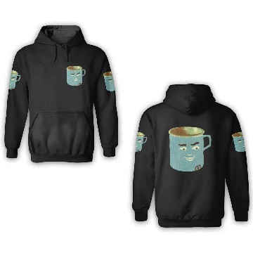 Discover tin cup 3D Hoodies