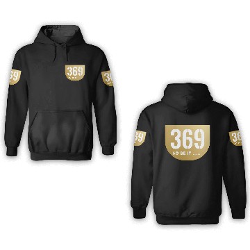 Discover 369 tesla code secret code for mainifestation 3D Hoodies