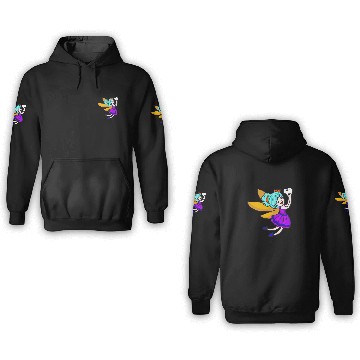 Discover Mardi Gras Tooth Fairy Costume Original Gift 3D Hoodies