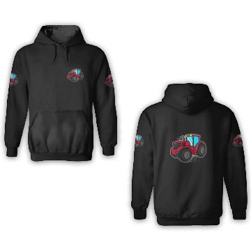 Discover Tractor agriculture children gift idea 3D Hoodies