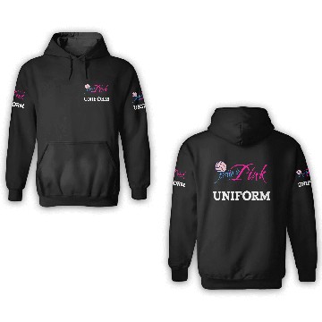 Discover Wicked in Uniform Volleyball 3D Hoodies