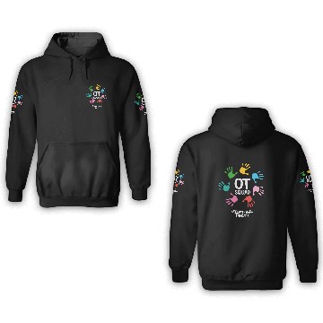 Discover Occupational Therapy OT Therapist 3D Hoodies