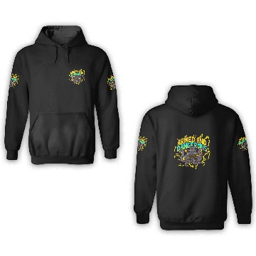 Discover Armed and Dangerous Kraken - Glocktopus 3D Hoodies